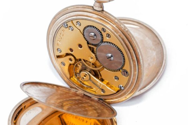 Taschenuhr Favor 1935 von Schätzle & Tschudin in Pforzheim / Deutschland