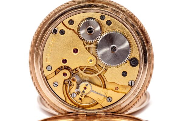 Taschenuhr Favor 1935 von Schätzle & Tschudin in Pforzheim / Deutschland