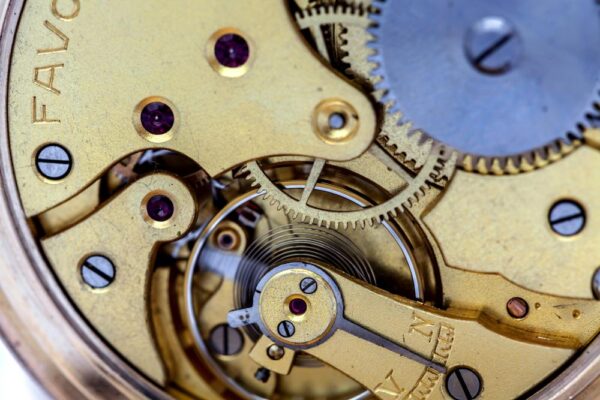 Taschenuhr Favor 1935 von Schätzle & Tschudin in Pforzheim / Deutschland