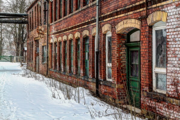 Alte Wäscherei und Färberei im Landkreis Zwickau
