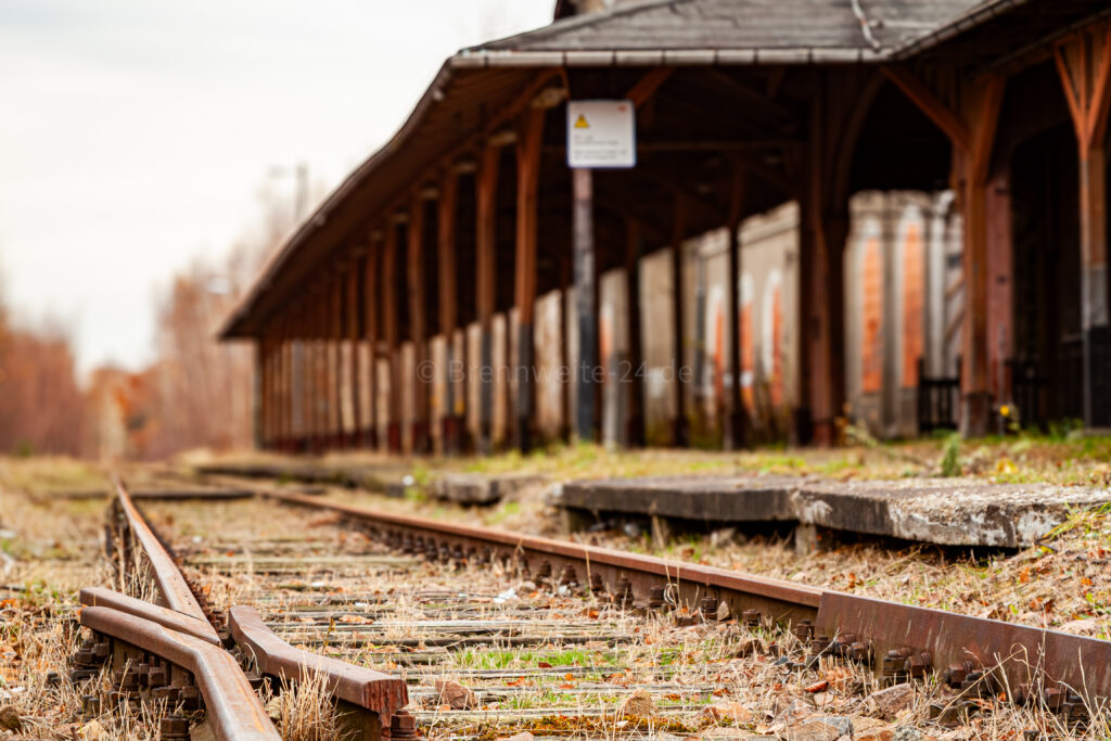 Ehemaliger Bahnhof in Limbach / Oberfrohna