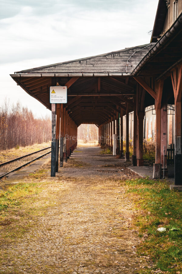 Ehemaliger Bahnhof in Limbach / Oberfrohna
