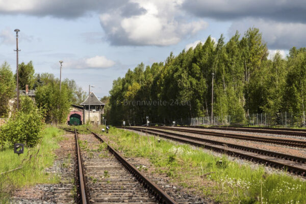 Alter Bahnhof Oelsnitz / Erzgebirge