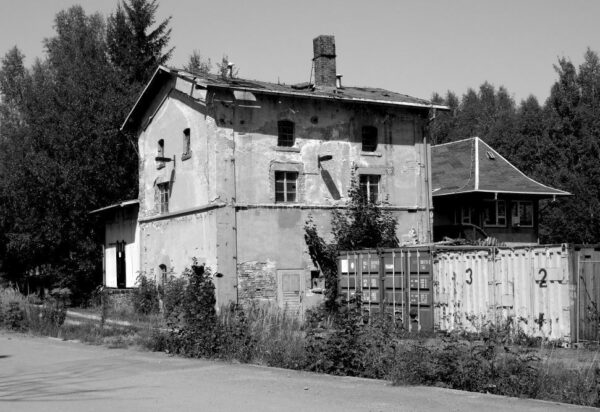 Alter Bahnhof Oelsnitz / Erzgebirge