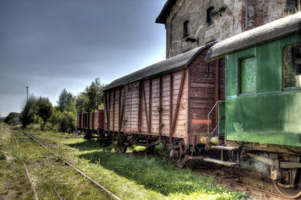Alter Bahnhof Oelsnitz / Erzgebirge